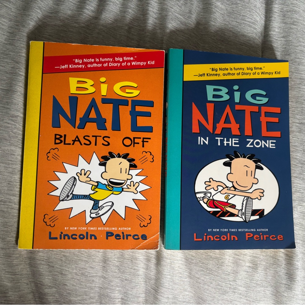 Big Nate Book Set - Blasts Off & In the Zone